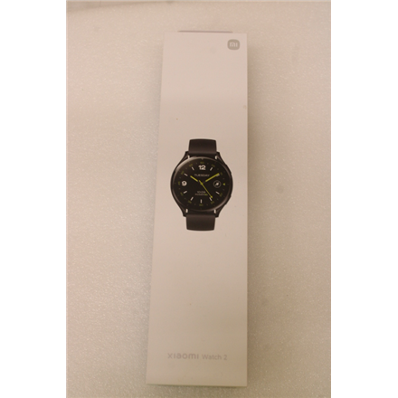SALE OUT. Xiaomi Watch 2 (32GB) Black Case With Black TPU Strap | SALE OUT. Xiaomi Watch 2 | Smart watch | GPS (satellite) | AMOLED | Black | USED, MISSING CHARGER