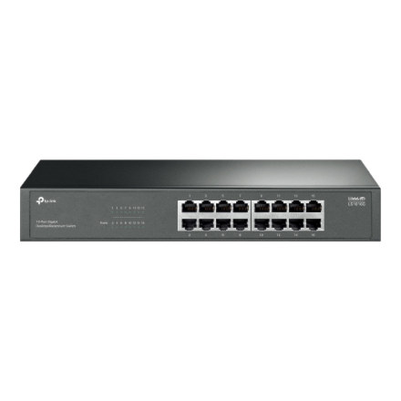 TP-LINK 16-Port Gigabit Switch | LS1016G | Unmanaged | Desktop/Rack-mountable