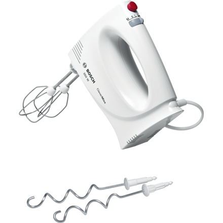 Bosch | Hand Mixer | MFQ3030 | Hand Mixer | 350 W | Number of speeds 4 | Stainless steel/Plastic | Turbo mode | White