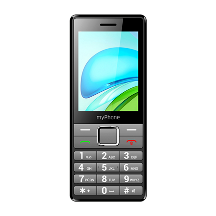 myPhone 7340 LTE | Silver | 2.8 " | IPS | 48 MB | 128 MB | Dual SIM | Main camera resolution 2 MP | 1400 mAh