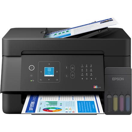Epson EcoTank | L5390 | Inkjet | Colour | Multifuction Printer | A4 | Wi-Fi | Black