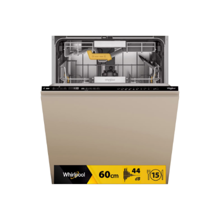 Whirlpool Dishwasher | WH8IC15B4M6LHC0 | Built-in | Width 60 cm | Number of place settings 15 | Number of programs 10 | Energy efficiency class C | Display | Black