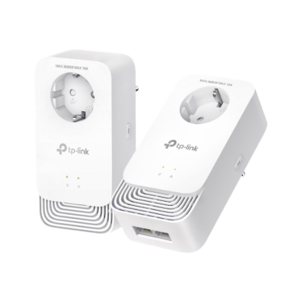 TP-LINK G.hn2400 Passthrough Powerline Kit | PG2400P KIT | 1428 Mbit/s