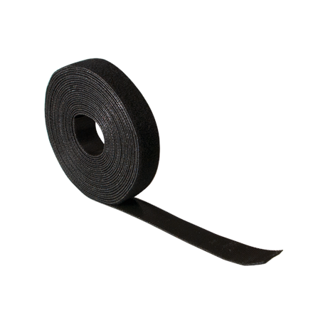 Logilink KAB0055 Cable Strap, Velcro Tape, 10m, Black | Logilink