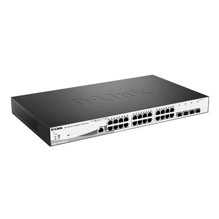 D-Link | Metro Ethernet Switch | DGS-1210-28P/ME | Managed L2 | Rack mountable | Gigabit Ethernet (copper) ports quantity 24 | SFP ports quantity 4 | Power over Ethernet (PoE) ports quantity 20 | PoE/Poe+ ports quanti...