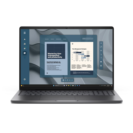 Dell Pro 16 PC16255 | Magnetite | 16 " | IPS | FHD+ | 1920 x 1200 pixels | Anti-glare | AMD Ryzen 5 | 220 | 16 GB | DDR5 | Solid-state drive capacity 512 GB | AMD Radeon 740M Graphics | Windows 11 Pro | 802.11ax | Key...