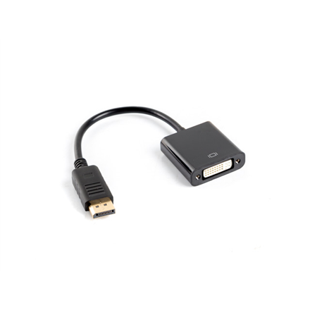Lanberg Adapter Dual Link DisplayPort 1.2 to DVI-I | AD-0007-BK