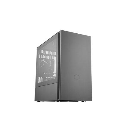 Cooler Master | Silencio S400 with Steel side panel | Mini ITX, Micro ATX | Black