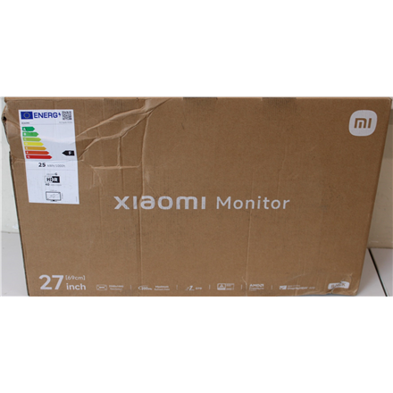 SALE OUT. Xiaomi 2K Gaming Monitor G27Qi 2026 | SALE OUT. | Xiaomi | 2K Gaming Monitor G27Qi 2026 | 27 " | IPS | 16:9 | 200 Hz | 1 ms | 2560 x 1440 pixels | HDMI ports quantity 2 | Black | Warranty 24 month(s) | DAMAG...