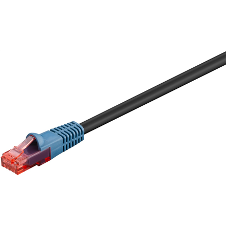 CAT 6 Outdoor-patch cable U/UTP | 94389 | Prewired, unshielded LAN cable with RJ45 plugs for connecting network components; Double-layer polyethylene jacket protects the network cable outdoors and makes it extremely w...