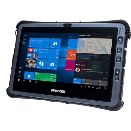 Durabook | U11I Rugged Tablet | 11.6 " | Black | Sunlight Readable 1000 nits Touchscreen Display | 1920 x 1080 pixels | Intel Core i5-1230U | 8 GB | 128 GB | 4G | Wi-Fi | Front camera | 2 MP | Bluetooth | 5.0 | Window...