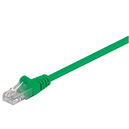 Goobay | 68368 CAT 5e patch cable, U/UTP, Green, 3 m