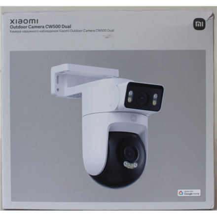 SALE OUT. Xiaomi Outdoor Camera CW500 Dual EU | Xiaomi | Outdoor Security Camera | CW500 Dual EU | 24 month(s) | Dome | 4 MP | Dual Lens F/1.6 | IP66 | H.265 | MicroSD, max. 256 GB | DAMAGED PACKAGING AND PAINT. MISSI...