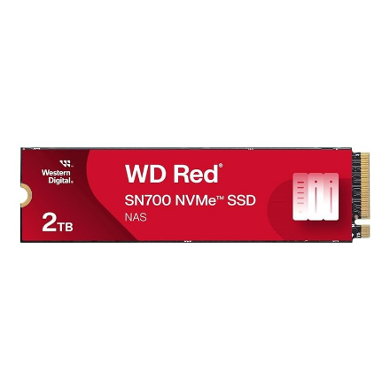 QNAP SSD | Red SN700 | 2000 GB | SSD form factor M.2 2280 | Solid-state drive interface PCIe NVMe Gen3