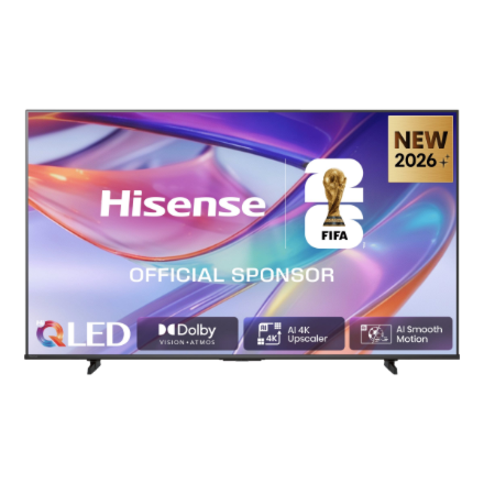 Hisense Hi-QLED TV | 65E7S | 65 | Smart TV | VIDAA Smart OS | UHD | Black