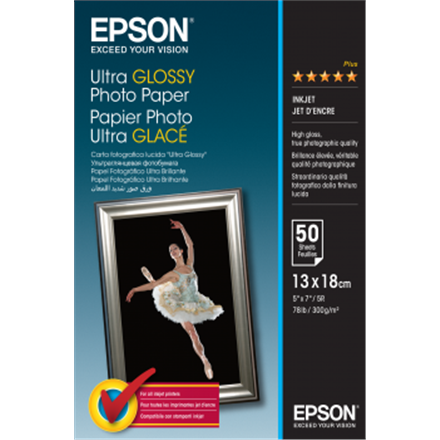 Ultra Glossy Photo Paper | Photo Paper | 300 g/m² | 13 x 18 cm