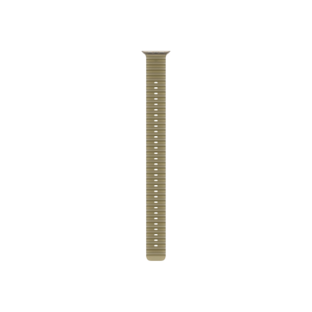 APPLE 49mm Translucent Kelp Ocean Band Extension - Natural Titanium Finish | Apple