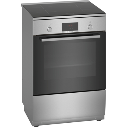 Bosch | Cooker | HLN39A050U Series 4 | Hob type Induction | Oven type Electric | Stainless Steel | Width 60 cm | Depth 60 cm | Grilling | LED | Energy efficiency class A | 66 L