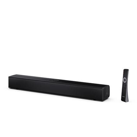 Sharp Compact 2.0 Soundbar | HT-SB121 | 120 W | Bluetooth | Wireless connection | Black