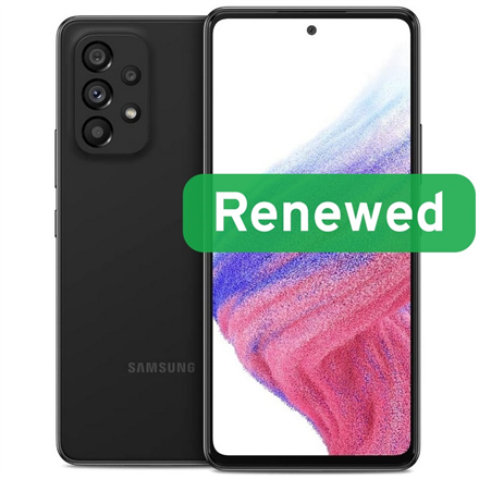 Samsung Renewed Grade A | Galaxy A53 5G | Awesome Black | 6.5 " | 128 GB | 5G