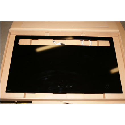 SALE OUT. | Novy | 1821 | Induction hob with built-in hood | 88 cm | Number of burners/cooking zones 4 | Yes | Black | Slider control with white LEDs. | USED, REFURBISHED, SCRATCHED