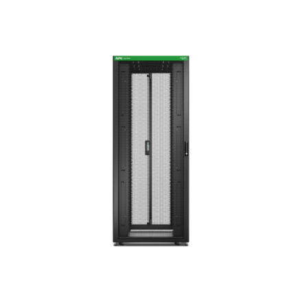 APC Easy Rack 800mm/42U/1000mm , with Roof, castors, feet and 4 Brackets, No Side panels, black | Schneider Electric