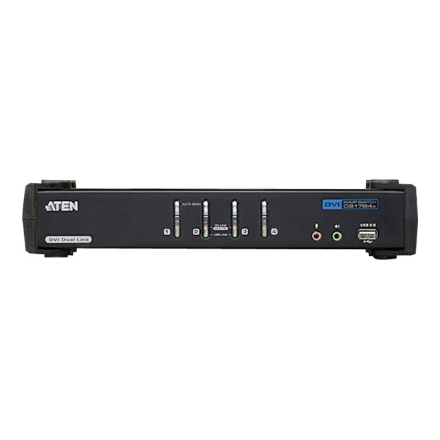 Aten 4-Port USB DVI Dual Link/Audio KVMP Switch | Aten | 4-Port USB DVI Dual Link/Audio KVMP™ Switch
