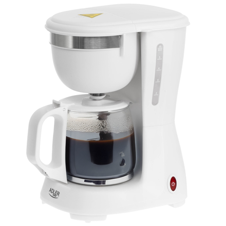 Adler Coffee Maker | AD 4381w | Drip | 600 W | White