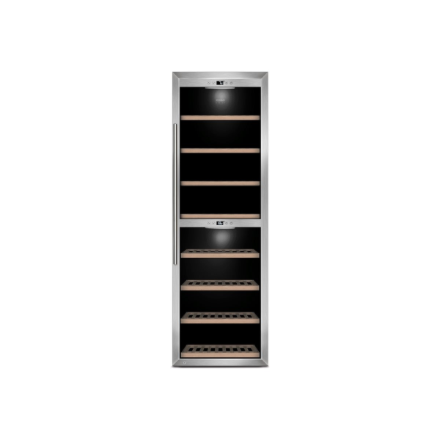 Caso | Wine Cooler | WineComfort 1800 Smart | Energy efficiency class G | Free standing | Bottles capacity 180 | Stainless steel