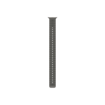 APPLE 49mm Translucent Black Ocean Band Extension - Natural Titanium Finish | Apple