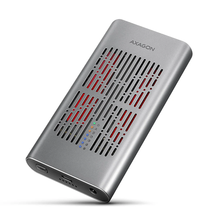 AXAGON USB-C 20Gbps Dual M.2 NVMe SSD CLONE MASTER Enclosure | EEM2-20GD