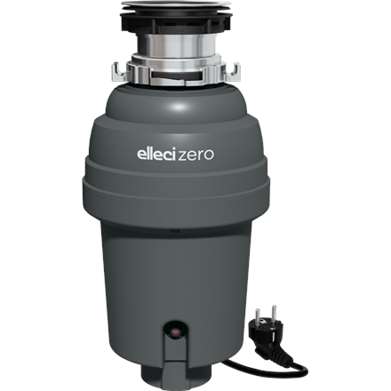 Elleci TDZ100GR Zero 100 Series | Kitchen Waste Grinder | 1070 ml | Gray | 2800 RPM