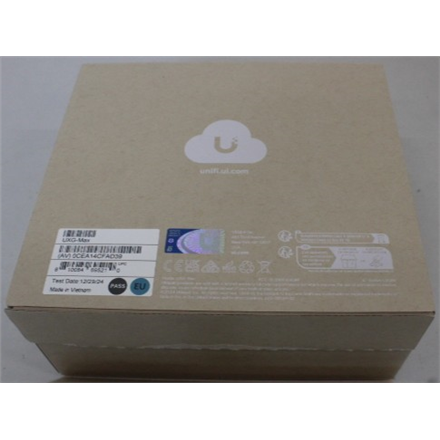 SALE OUT. Ubiquiti UXG-Max Gateway Max | Ubiquiti UXG-Max | Gateway Max | Ethernet LAN (RJ-45) ports 5 | Mesh Support No | MU-MiMO No | No mobile broadband | 11 month(s) | UNPACKED
