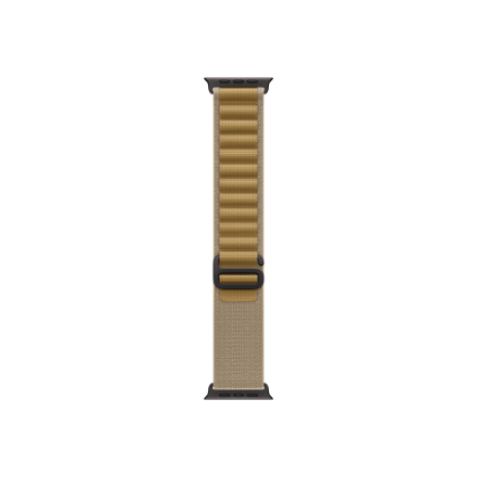Apple 49mm Tan Alpine Loop - Medium - Black Titanium Finish