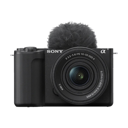Sony Mirrorless Vlog Camera | ZV-E10M2KB ZV-E10 II and 16-50mm Lens Kit | Mirrorless Camera body | 27 MP | ISO sensitivity (max) 102400 | Display diagonal 3 " | Video recording | Wi-Fi | Fast Hybrid AF | Magnification...
