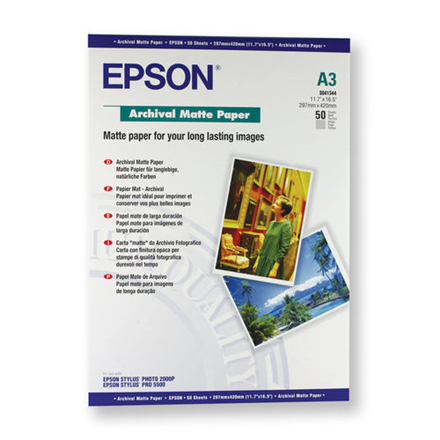 Archival Matte Paper | Archival Matte Paper | 189 g/m² | A3
