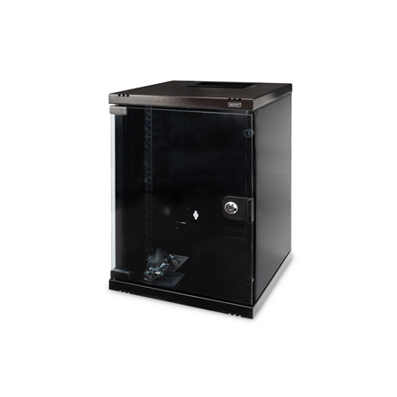 Digitus | Wall-mounted housing 254 mm (10") - 312 x 300 mm | DN-10-09U-B