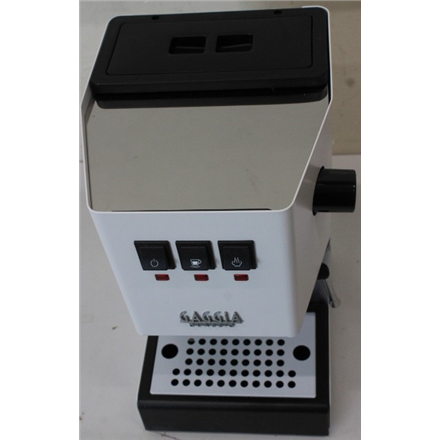 SALE OUT. Gaggia Coffee Maker | RI9481/13 Classic Evo | Pump pressure 15 bar | Built-in milk frother | Ground | 1300 W | White | DAMAGED PACKAGING, DENT ON THE TOP, CRACKED PLASTIC