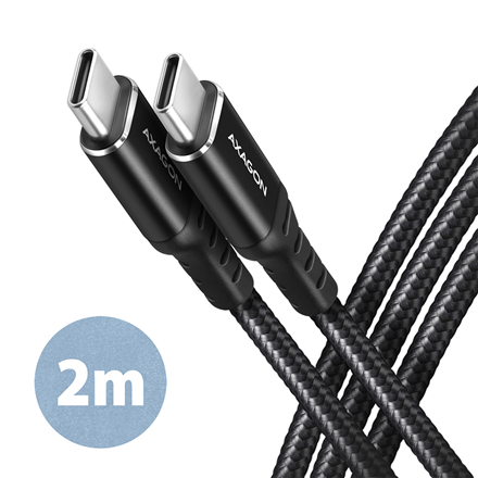 AXAGON | Data and charging cable, 2 m | BUCM-CM20AB | USB Type C to USB Type C