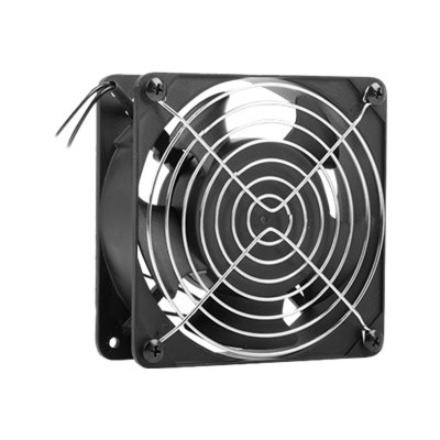 Lanberg Fan for 10"/19" rack wall-mount cabinet 230V, 120x120x38 mm | AK-1501-B | Black