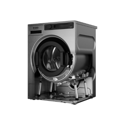 ASKO WMC8947VI.S Professional Washing machine, Front loading, 9 kg, 1400 RPM, Depth 70.6 cm, Stainless steel | ASKO