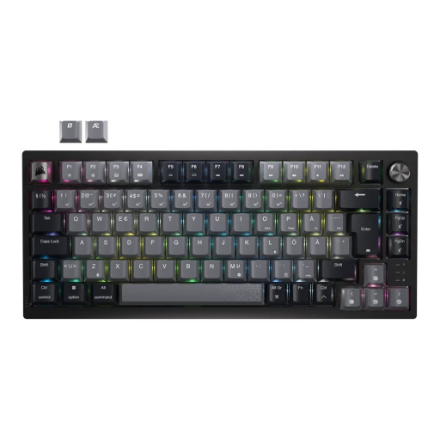 Corsair Keyboard | K65 PLUS | Mechanical Gaming Keyboard | Wireless | Nordic | CORSAIR MLX Red | Black