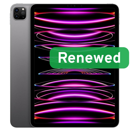 Apple Renewed Grade Factory-sealed | Apple iPad Pro 11 M2 | Space Gray | 256 GB | iPad OS