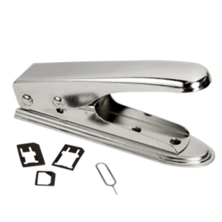 Logilink | 2 in 1 SIM Card Cutter | *For cutting of SIM cards into micro and nano format*Material: Stainless iron*For easy cutting of SIM cards*2x Nano-SIM cards, 1x Micro SIM Card*Adapter and 1x SIM card pin included...