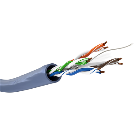 Goobay | CAT 6A Network Cable, U/UTP, 100 m | 96096 | U/UTP | Blue