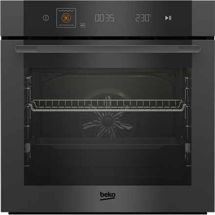 BEKO Oven | MBBIM10600MTPSWE | 72 L | Electric | Pyrolysis | Electronic | Steam function | Height 59.5 cm | Width 59.4 cm | Black