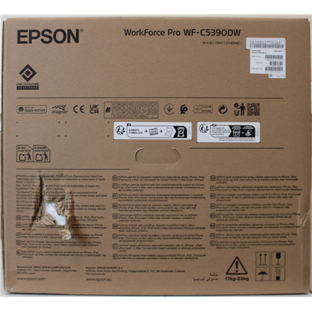 SALE OUT. Epson WorkForce Pro WF-C5390DW | SALE OUT. Epson | WorkForce Pro | WF-C5390DW | Inkjet | Colour | Inkjet Printer | A4 | Wi-Fi | DAMAGED PACKAGING