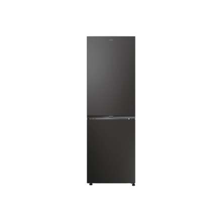 Refrigerator | ECN2CQTEB186 | Candy Energy efficiency class Class E | Freestanding | Height 185 cm | Combi | No Frost system | Fridge net capacity 235 L | Freezer net capacity 120 L | 38 dB | Black