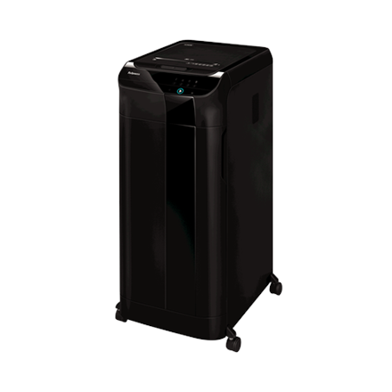Cross-Cut | AutoMax 550C | Black | Paper shredding | Shredding CDs | Credit cards shredding