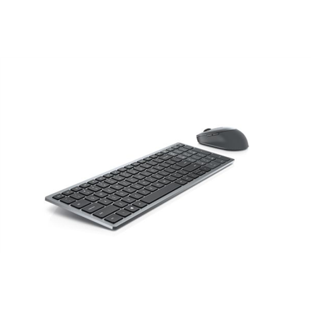 Dell | Keyboard and Mouse | KM7120W | Keyboard and Mouse Set | Wireless | Batteries included | Bluetooth | Wireless connection | NORD | Titan Gray
